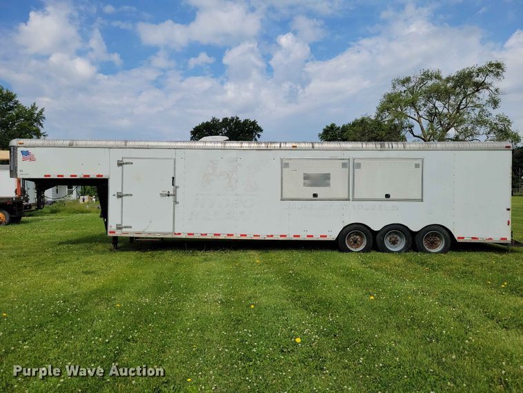 image for item DZ7129 2005 Kiefer-built enclosed cargo trailer