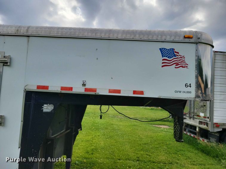 image for item DZ7129 2005 Kiefer-built enclosed cargo trailer