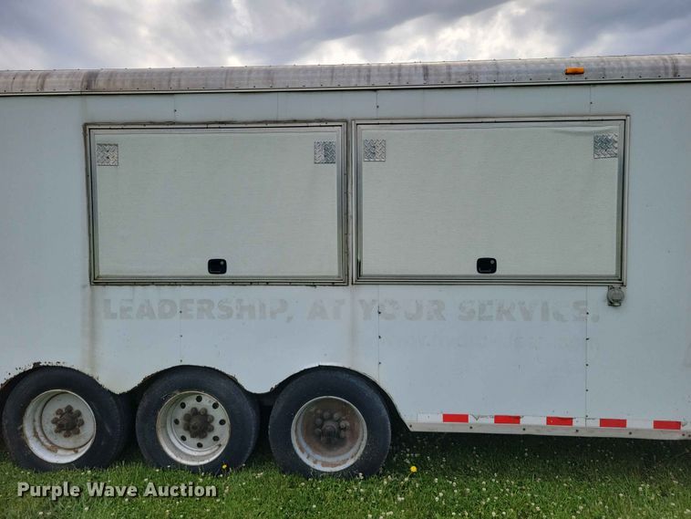 image for item DZ7129 2005 Kiefer-built enclosed cargo trailer