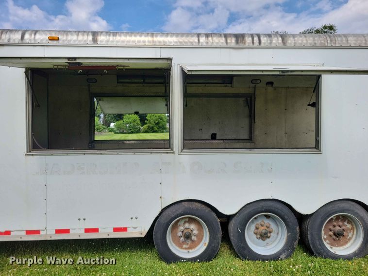 image for item DZ7129 2005 Kiefer-built enclosed cargo trailer
