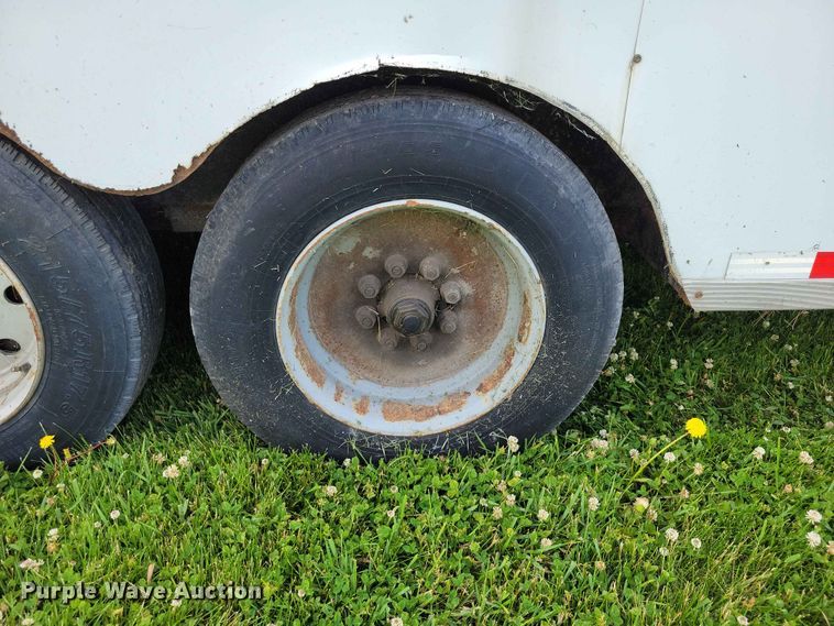 image for item DZ7129 2005 Kiefer-built enclosed cargo trailer