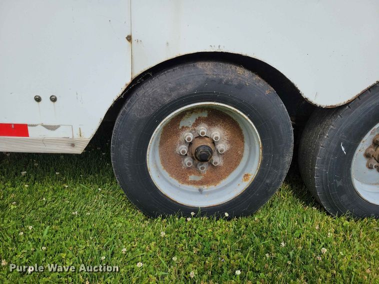 image for item DZ7129 2005 Kiefer-built enclosed cargo trailer