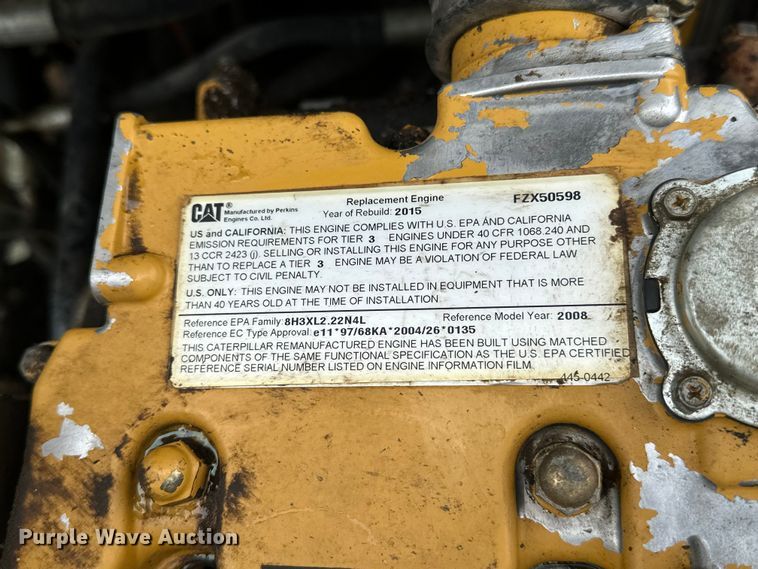 image for item EA4924 2008 Caterpillar CC34 combination vibratory roller