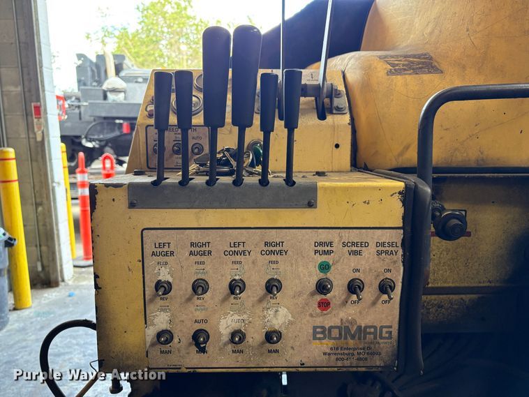 image for item EC8358 Bomag 814-2 paver