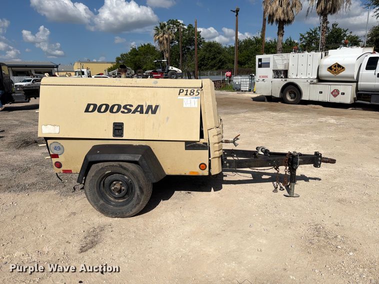 image for item ED5300 2013 Doosan P185WJD-T41 air compressor