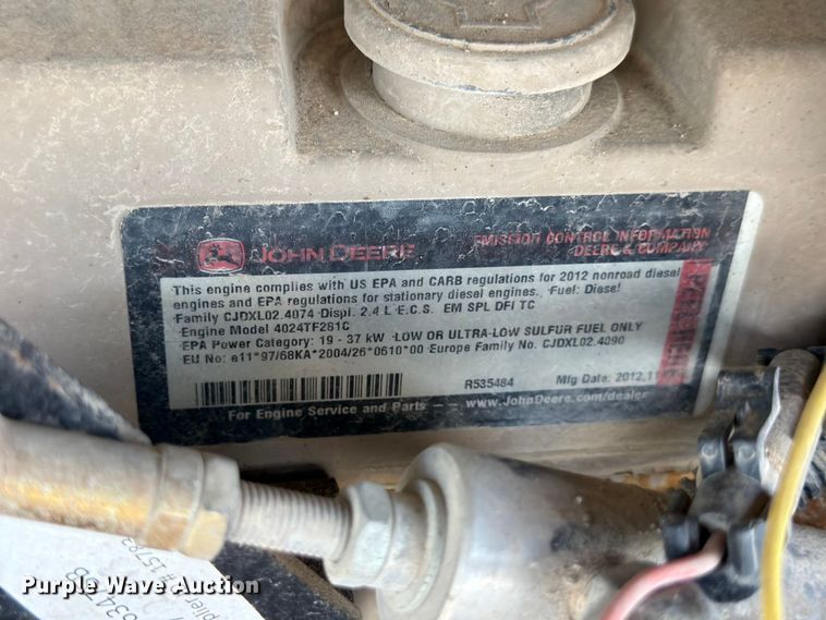 image for item ED5300 2013 Doosan P185WJD-T41 air compressor