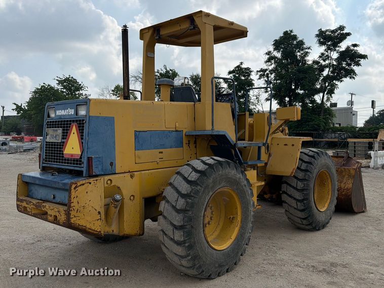 image for item ED5302 1994 Komatsu WA180-1 wheel loader