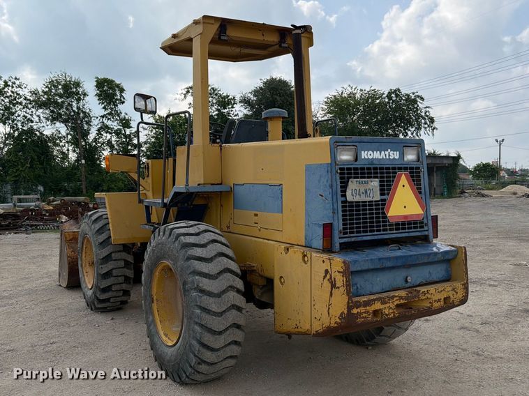 image for item ED5302 1994 Komatsu WA180-1 wheel loader