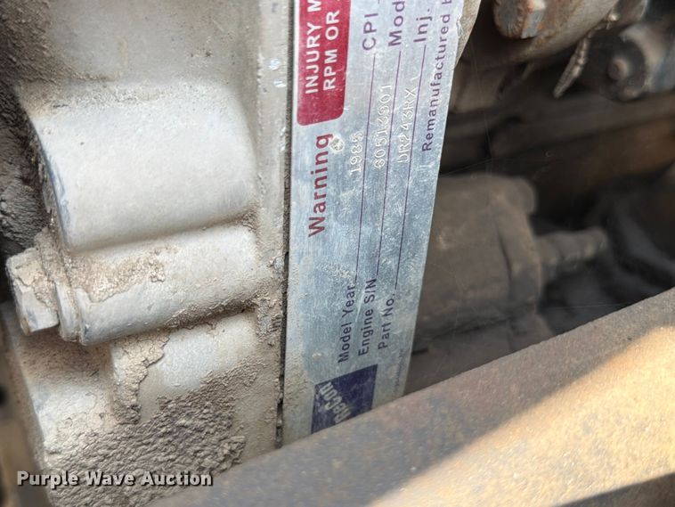 image for item ED5307 1986 Freightliner Conventional water truck