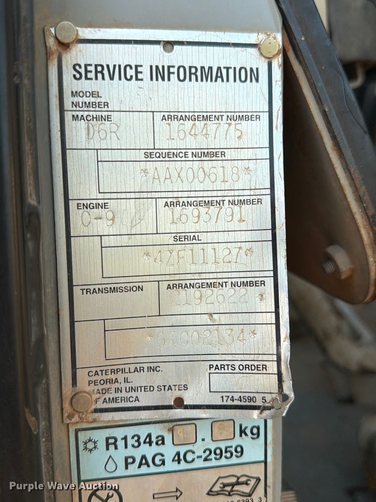 image for item ED5316 Caterpillar D6R XL dozer