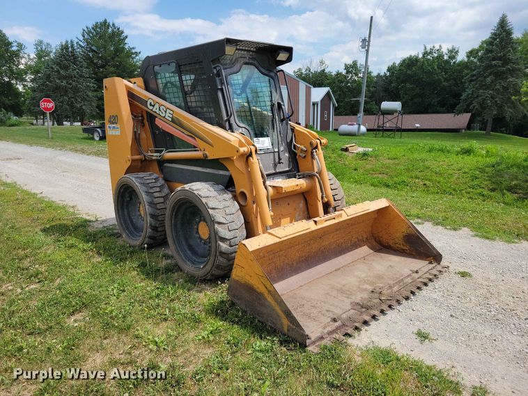 image for item EE1058 2005 Case 420 skid steer loader