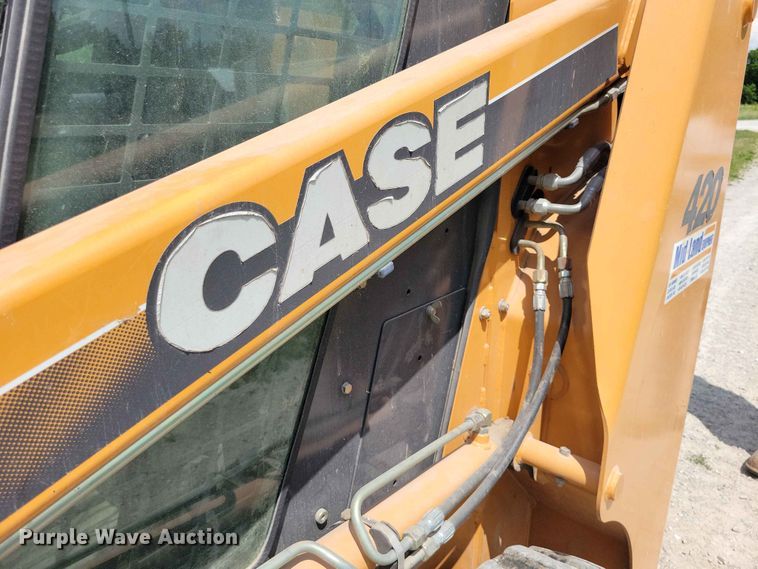 image for item EE1058 2005 Case 420 skid steer loader