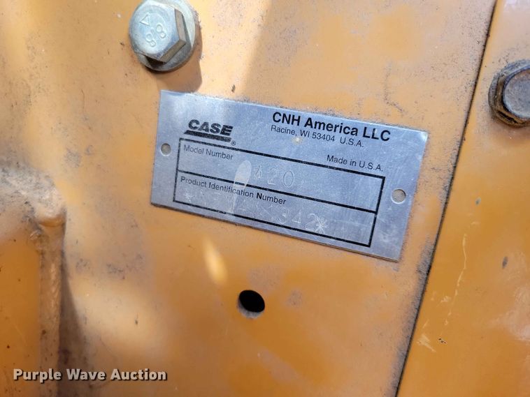 image for item EE1058 2005 Case 420 skid steer loader
