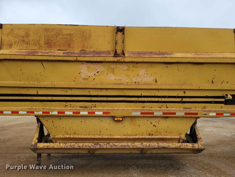 image for item EE1067 1998 Load King 2060 bottom dump trailer