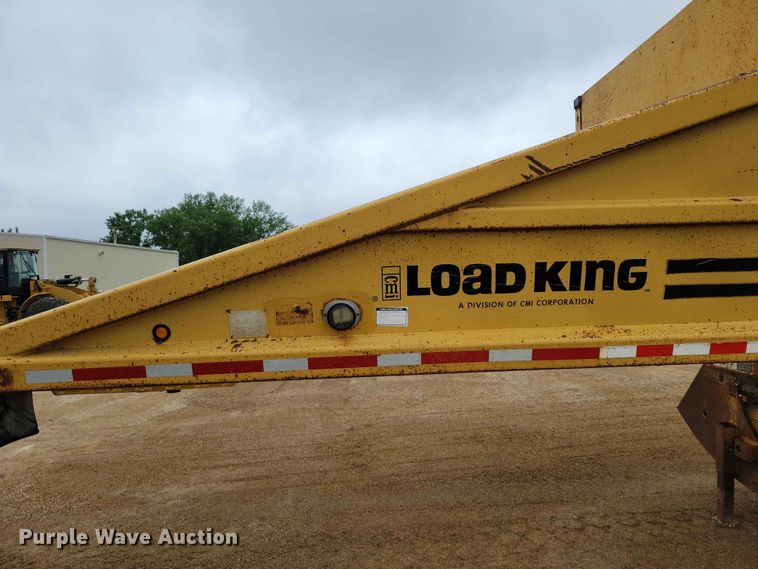 image for item EE1067 1998 Load King 2060 bottom dump trailer