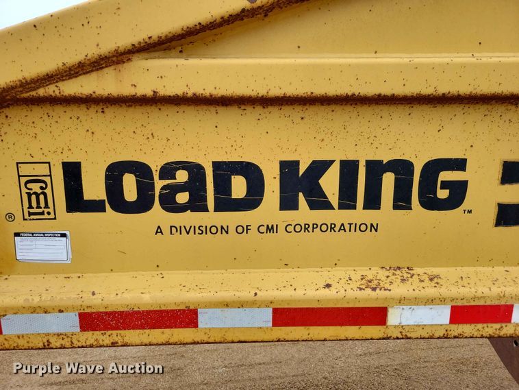 image for item EE1067 1998 Load King 2060 bottom dump trailer