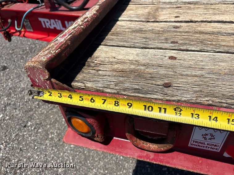 image for item EG9080 2006 Trail King TK40LP equipment trailer