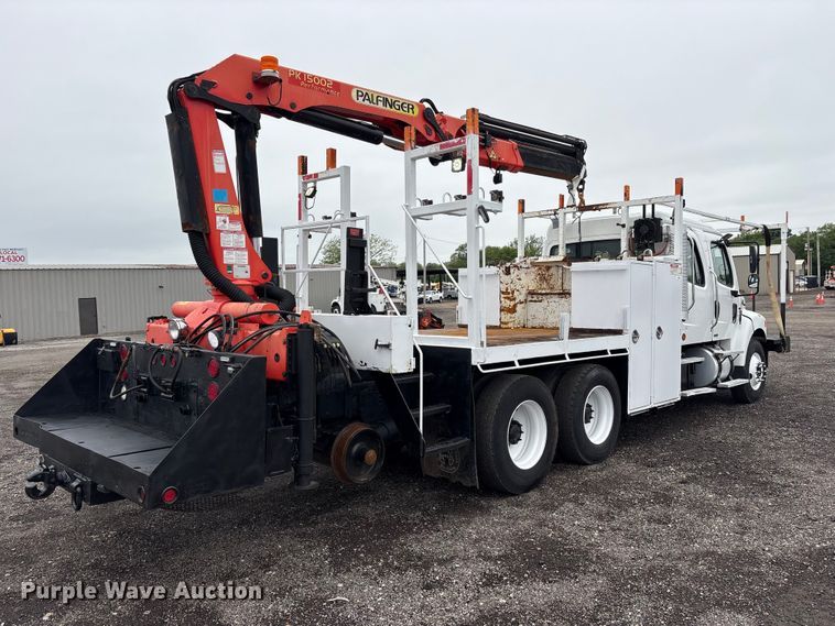 image for item EG9102 2005 Freightliner Business Class M2 Crew Cab crane truck