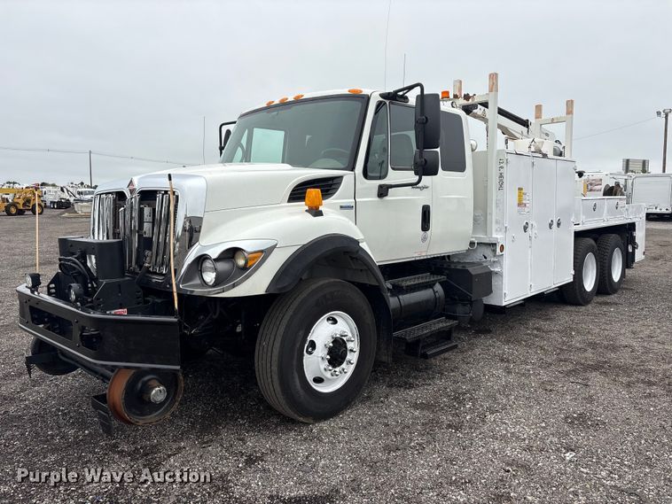 2009 International Workstar 7500 Crane Truck VIN: 1HTWNAZT09J161179 Lot: 999384849