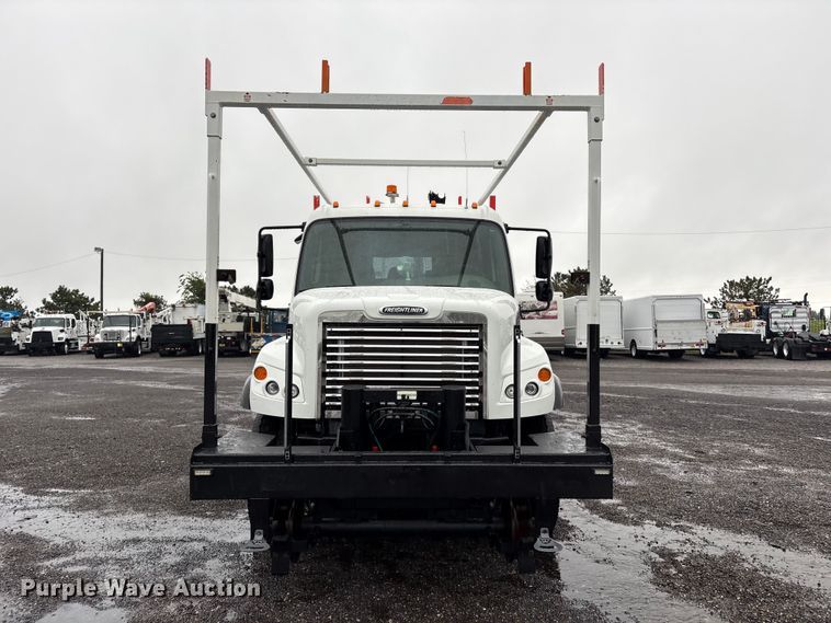 image for item EG9111 2012 Freightliner Business Class M2 Crew Cab crane truck