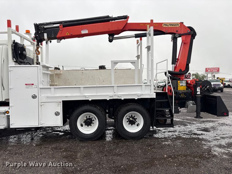 image for item EG9111 2012 Freightliner Business Class M2 Crew Cab crane truck