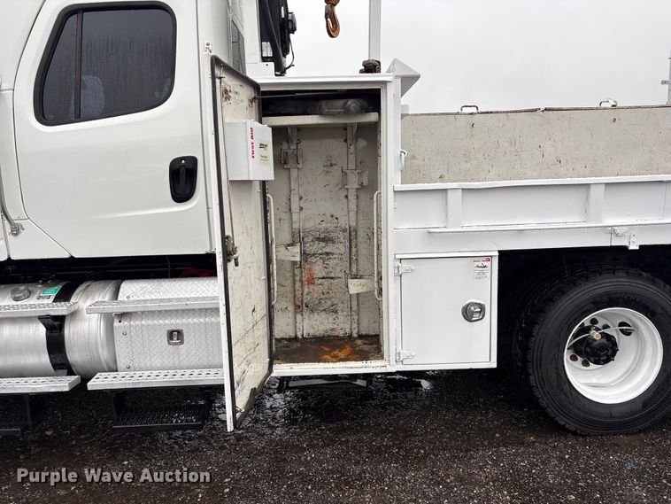 image for item EG9111 2012 Freightliner Business Class M2 Crew Cab crane truck