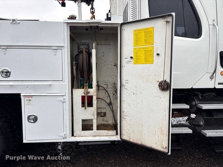 image for item EG9111 2012 Freightliner Business Class M2 Crew Cab crane truck