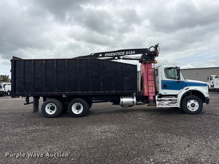 image for item EG9118 2010 Freightliner Business Class M2 grapple crane truck