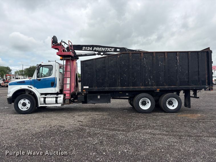 image for item EG9118 2010 Freightliner Business Class M2 grapple crane truck