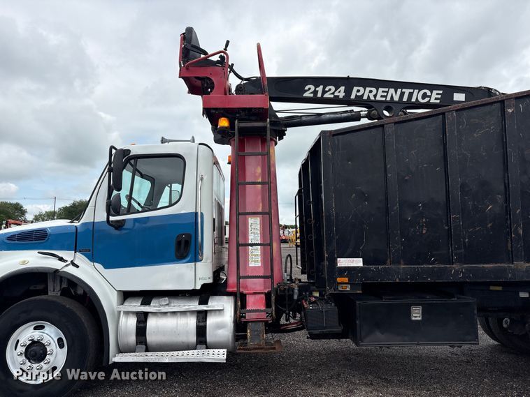 image for item EG9118 2010 Freightliner Business Class M2 grapple crane truck