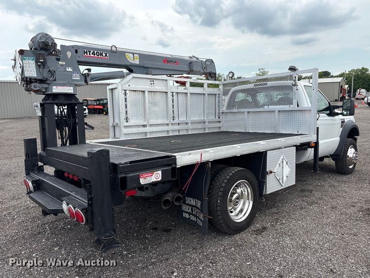 image for item EG9150 2008 Ford F550 crane truck