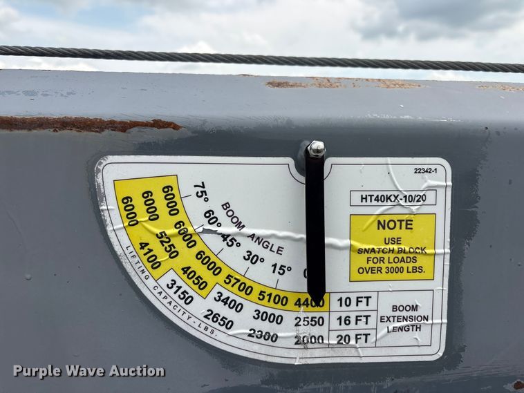 image for item EG9150 2008 Ford F550 crane truck