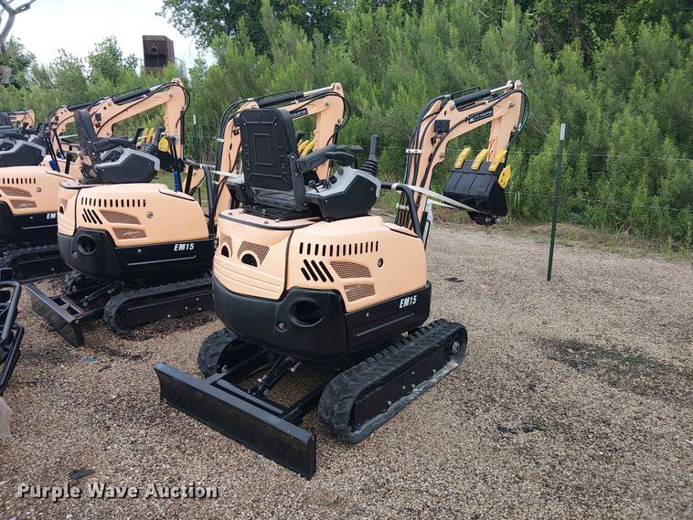 image for item EH4090 2024 Erie Industries EM15 mini excavator