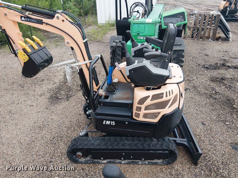 image for item EH4090 2024 Erie Industries EM15 mini excavator