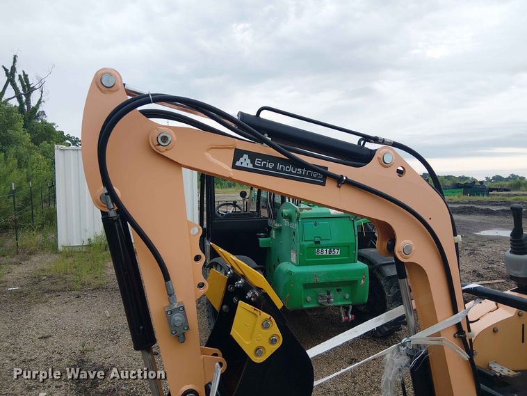 image for item EH4090 2024 Erie Industries EM15 mini excavator