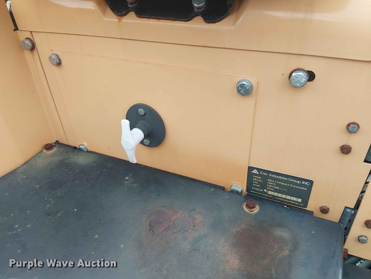 image for item EH4090 2024 Erie Industries EM15 mini excavator