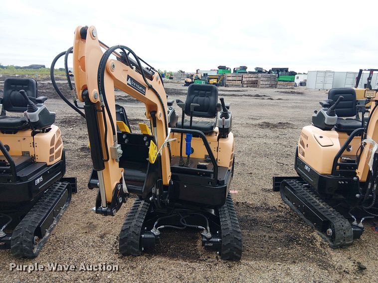 image for item EH4091 2024 Erie Industries EM15 mini excavator