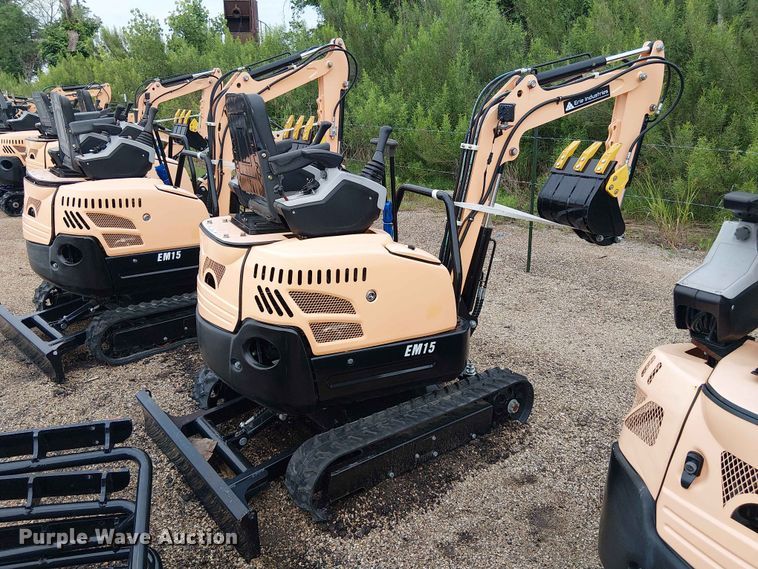 image for item EH4091 2024 Erie Industries EM15 mini excavator
