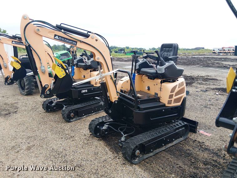 image for item EH4091 2024 Erie Industries EM15 mini excavator