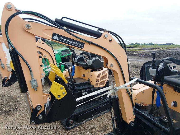 image for item EH4091 2024 Erie Industries EM15 mini excavator
