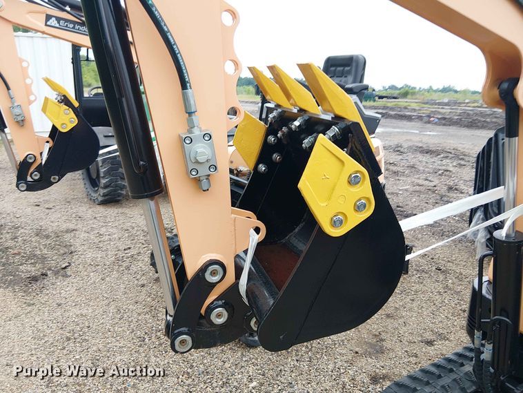 image for item EH4091 2024 Erie Industries EM15 mini excavator