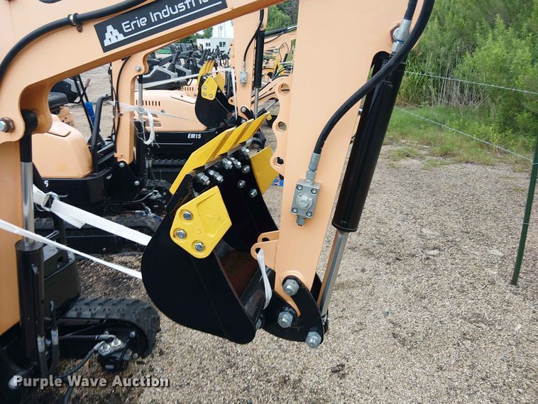 image for item EH4091 2024 Erie Industries EM15 mini excavator