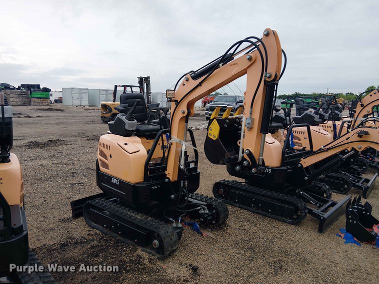 image for item EH4092 2024 Erie Industries EM15 mini excavator