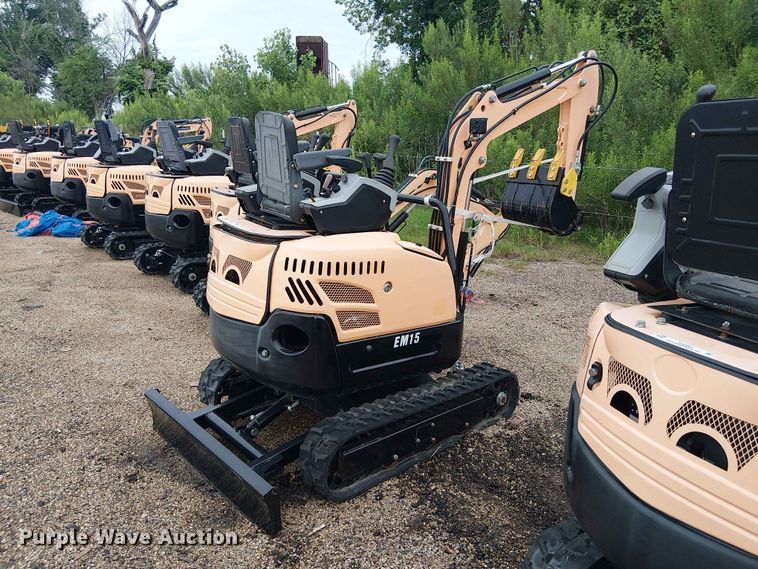 image for item EH4092 2024 Erie Industries EM15 mini excavator