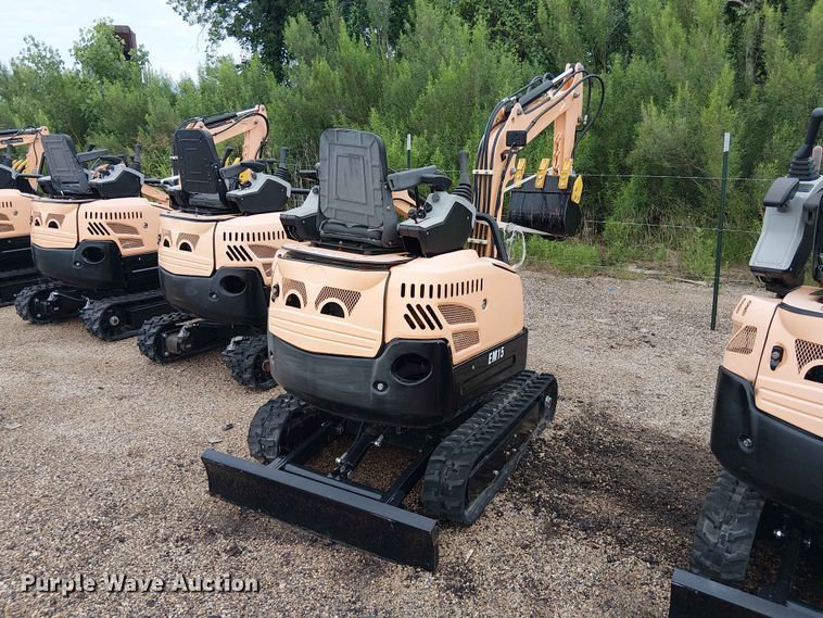 image for item EH4092 2024 Erie Industries EM15 mini excavator
