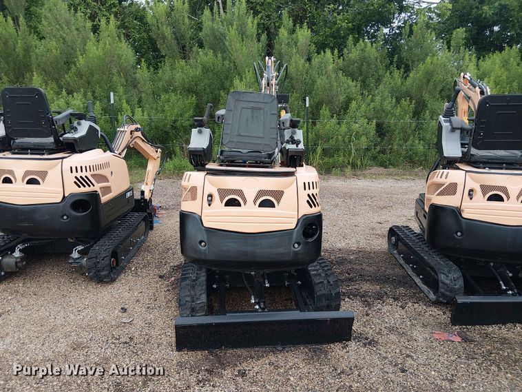 image for item EH4092 2024 Erie Industries EM15 mini excavator