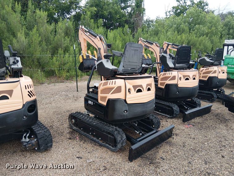 image for item EH4092 2024 Erie Industries EM15 mini excavator