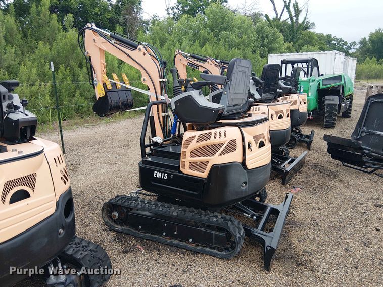 image for item EH4092 2024 Erie Industries EM15 mini excavator