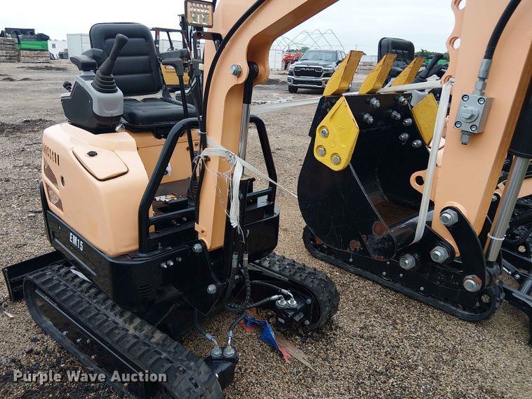 image for item EH4092 2024 Erie Industries EM15 mini excavator