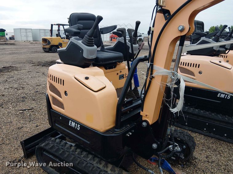 image for item EH4092 2024 Erie Industries EM15 mini excavator